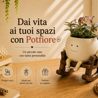Potfiore™ Vaso di fiori felice