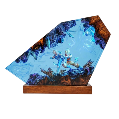 Saiyan Resin Lamp